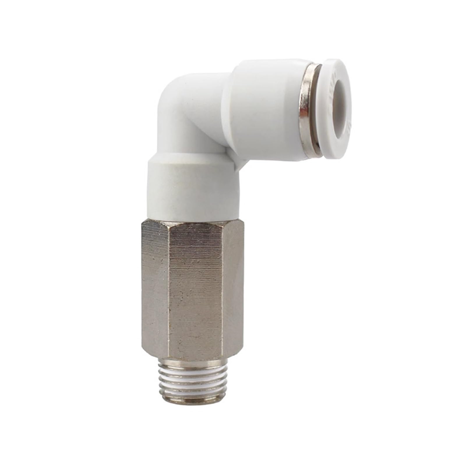 5 uds 4mm 6mm 8mm 10mm 12mm 14mm 16mm Tubo a M5 1/8 "1/4" 3/8 "1/2" BSP hilo femenino macho conector de tubería neumática de aire blanco(PB,16-04 5PCS_SIZE)