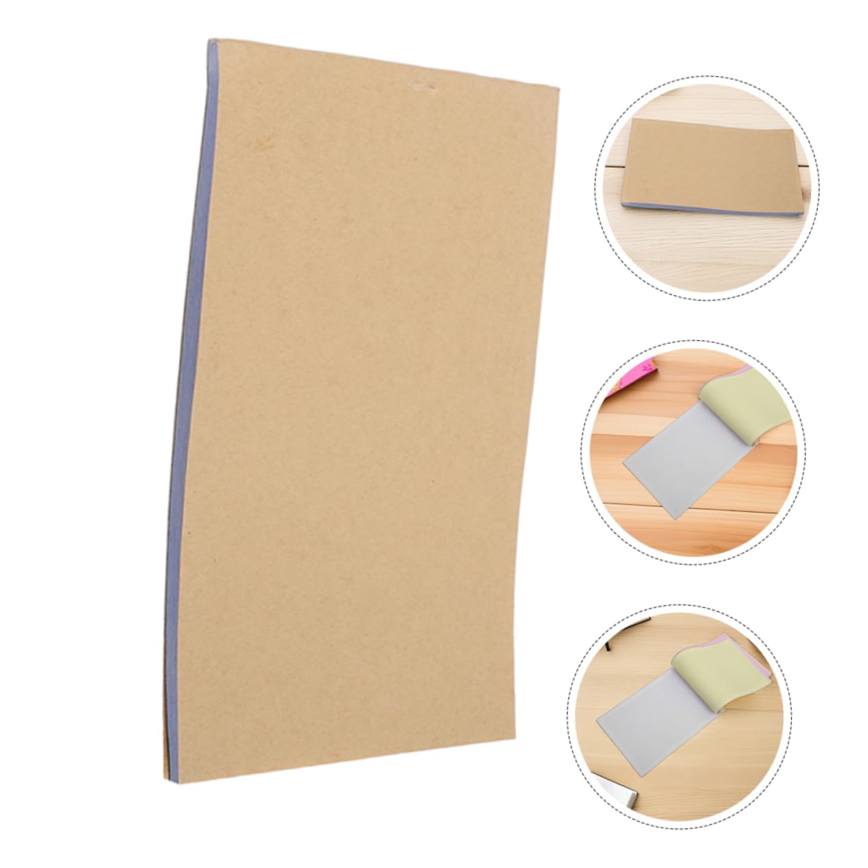 OSALADI 10pezzi Di Scrittura Autocopiante Carta Kraft Blocco Note Per Contabilità Elaborazione Ordini e Appunti Di Riunioni Tascabile Portatile Per Ufficio e Viaggi