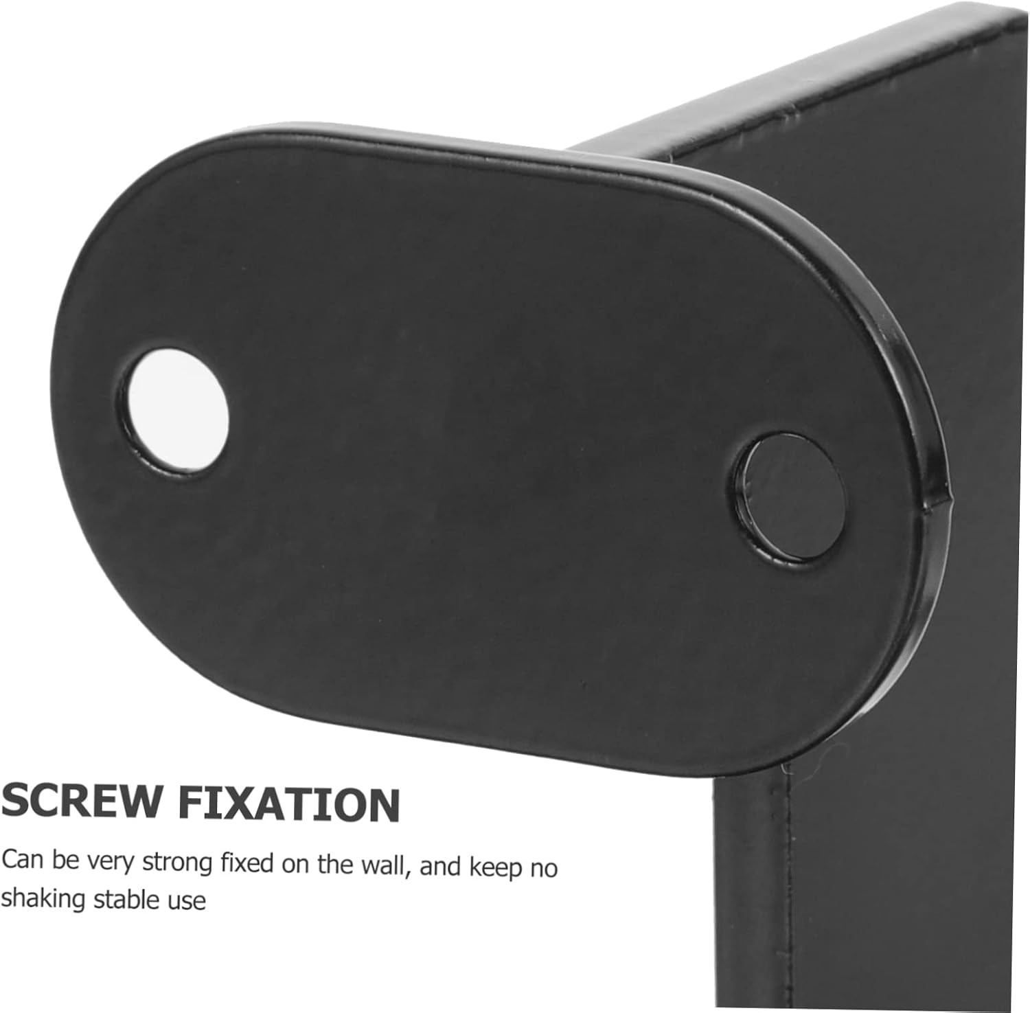 Stair Railing Support Handrail Bracket for Stairs Black Indoor Outdoor Easy Installation
