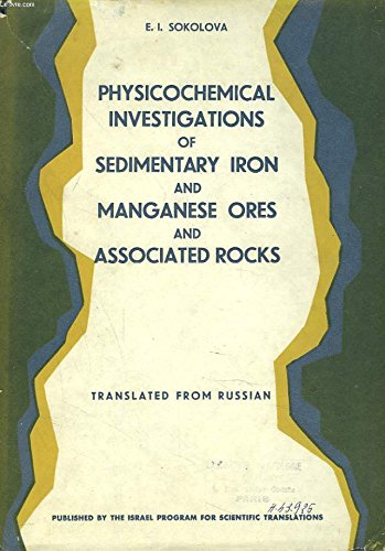 Amazon.co.jp: Physicochemical Investigations of Sedimentary Iron and ...