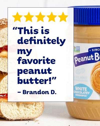 Peanut Butter & Co. Peanut Butter, White Chocolate Wonderful, 16 Ounce Jars (Pack of 6) - 4