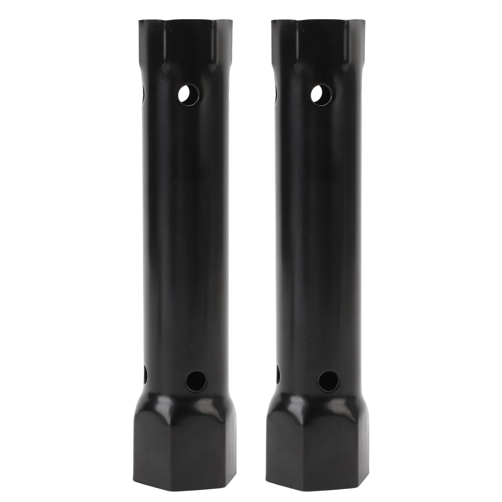 Yosoo Health Gear 2 Pcs Faucet Socket Wrench 34mm 40mm Carbon Steel Tap Spanner Installation and Repair Hand Tools Metal Pipe and Universal Under Sink Plumbers Multifunctional Wrench
