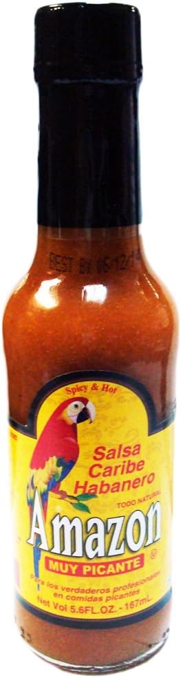 Amazon Caribbean Habanero Hot Sauce