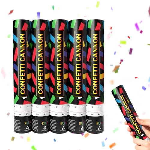 Canon à confettis écologique en papier : la fête sans nettoyage fastidieux