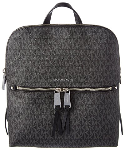 MICHAEL Michael Kors Signature Rhea Medium Slim Rucksack, Schwarz, M,...