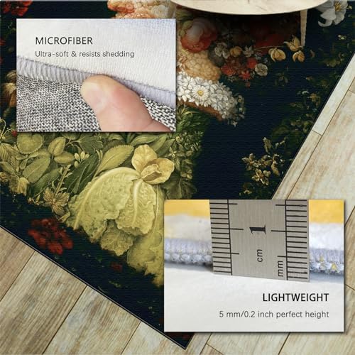 Tapis de course décoratif Arcimboldo Printemps pour une entrée lumineuse