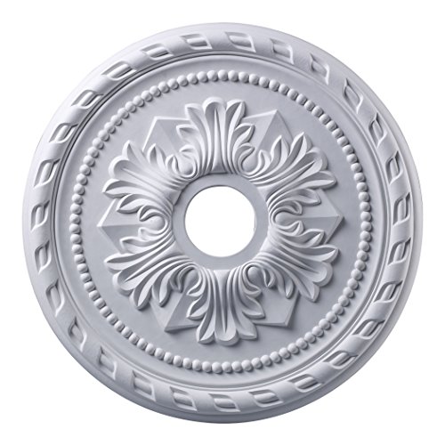 Elk M1005WH Ceiling Medallion, 21.5W X 21.5D X 1.5H, White