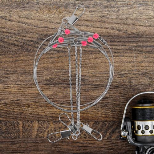 POPETPOP Fishing Wire Leader Rigs Tackle Kit miniatura 5