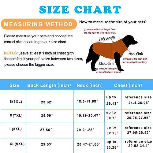 Acbagi Dog Warm Hoodies Dog Sweaters for Large Dogs Dog Clothes for Medium Dogs Dog Winter Clothes for Large Breed Boys& Girl (Pink, Large) - Image 3