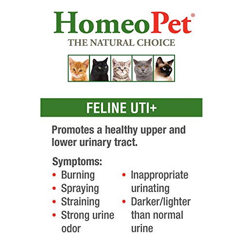 HomeoPet UTI Plus Urinary Tract Infection, Urinary Tract Support for Cats, 15 Milliliters - Image 3