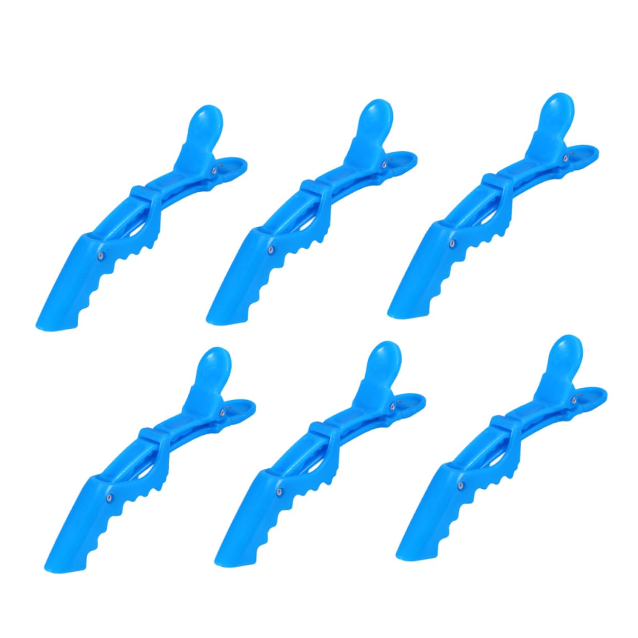 FRCOLOR 12 Pcs Hairpins Hairplop Gator Clips Hair Topper Clips Hairclips Barrettes Hair Claw Clips Sa Face Wash Hair Clips Salon Clips Section Alligator Clip Clip