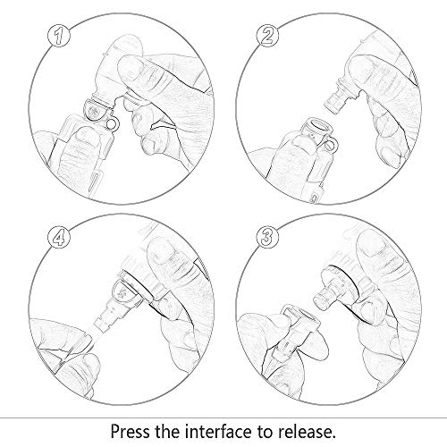 Purificador de bebida, Andoer Purificador de água de múltiplas funções Filtro de água portátil de pa