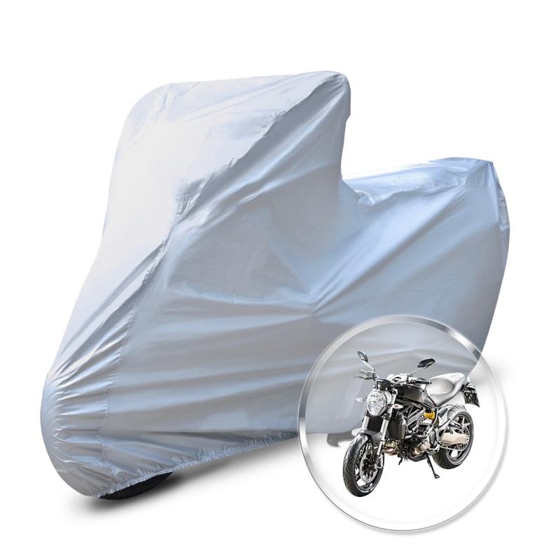 Image of Neodrift 'CrystalMax' Bike Cover for Ducati Monster 821 Dark (All-Weather Motorcycle Protection, Water & UV Resistant, Dustproof, Windproof).