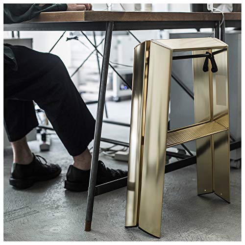 Hasegawa Ladders Lucano Step Stool Premium Edition 2 Step Gold - Image 5