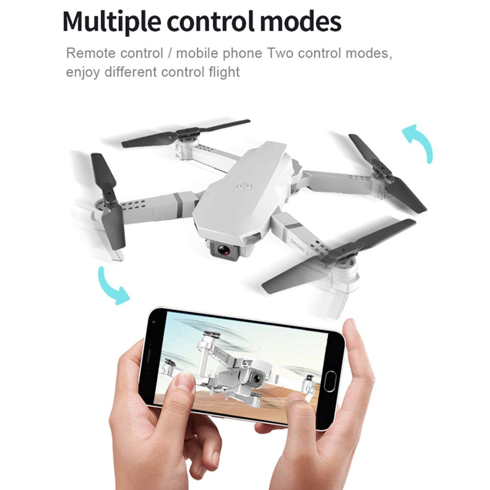 Yanghao Mini Aviones No Tripulados, con La Cámara 4K HD 1080P Gran Angular WiFi Cámaras FPV RC Aviones No Tripulados Quadcopter Altura Mantenga La Cámara Aérea Fotografía Dron