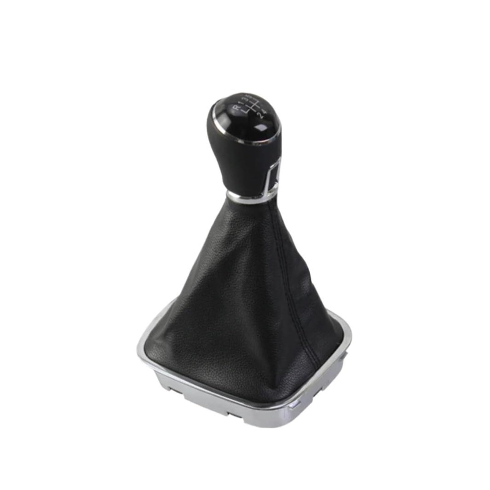 Jsyalmslw 5 Speed Leather Performance Shift Knob For Vw Polo 6C 2015 2016 2017 2018 Leather