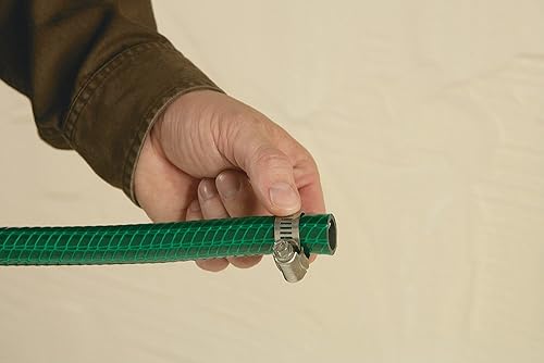 Miniatura 3 de Orbit - Manguera de agua macho de latón de 34 pulgadas con abrazadera