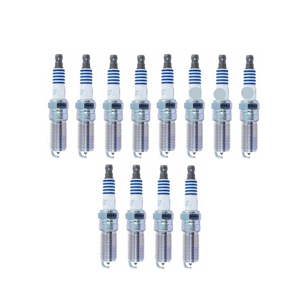 Bujías de Motor de Autos 12 Piezas para SP-520 CYFS12F5 bujías Platino para MKT para Edge para Transit SP520 CYFS-12F-5 SP 520 Accesorios para Coches