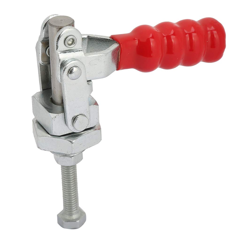 ?Toggle Clamp, Galvanized Iron 10mm Range Push Pull Quick Release ? Toggle GH 36202 Power, Garden Hand Tools 100Kg Clamping Force Vertical Tool with 100Kg