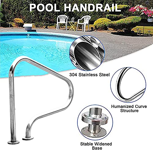 Barandal para piscina acero pulido 1.2mm miniatura 7