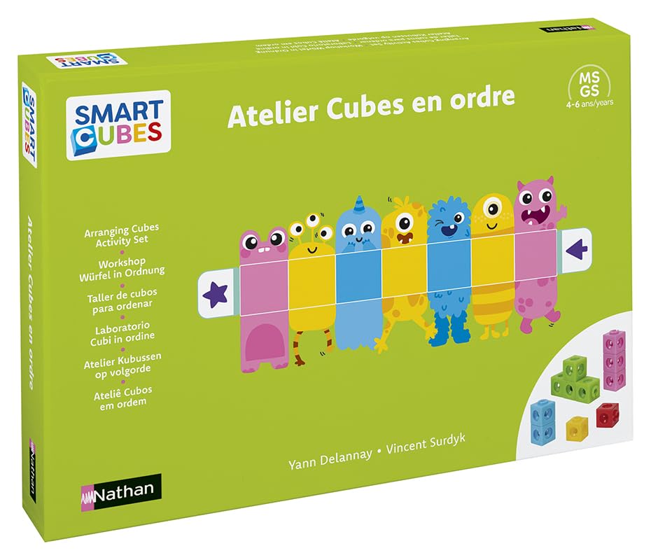 Atelier Cubes en ordre : l'activité calme idéale pour occuper vos enfants le mercredi après-midi