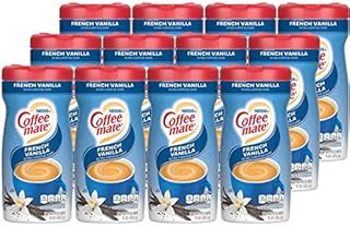 Nestle Coffee mate Coffee Creamer, French Vanilla, Non Dairy Powder Creamer, 15 Ounces (Pack of 12)