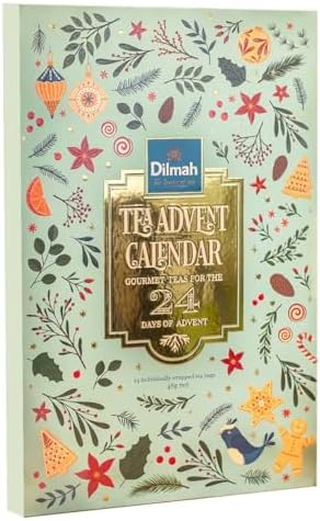 Calendario de adviento de Dilmah, con origen Sri Lanka