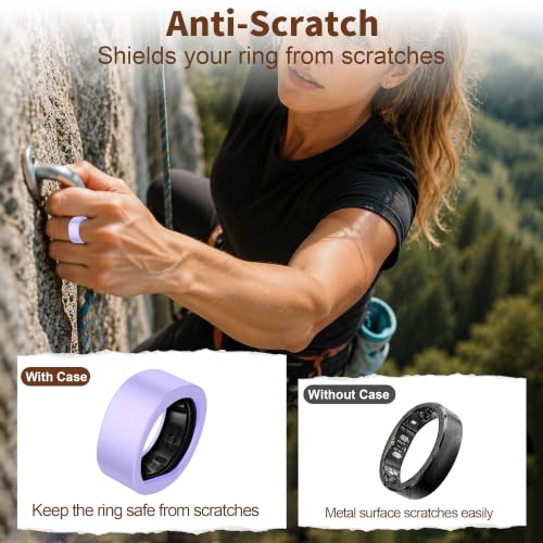 Funda para Ringconn Gen 3 protector de silicona elástica anticolisión 3