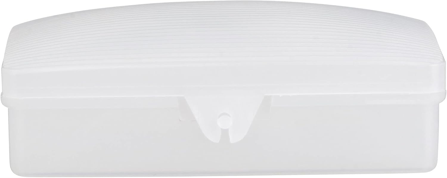 McKesson Soap Dish for Bar Soap with Flip-Top Lid, 4 in x 2.625 in x 1.25 in, 1 Count, 100 Packs, 100 Total