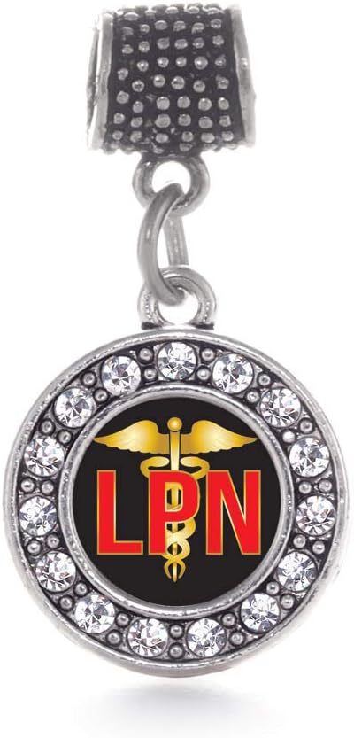 Inspired Silver - シルバーサークルチャーム ブレスレット用 キュービックジルコニアジュエリー シルバー