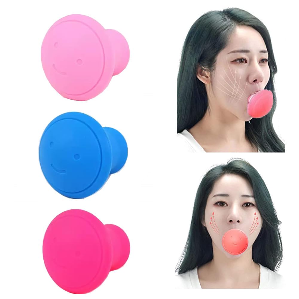 3pcs Face Neck Toning Exerciser for Women Face Lift Skin Firming V Shape Double Chin Exerciser Instrument Eliminate