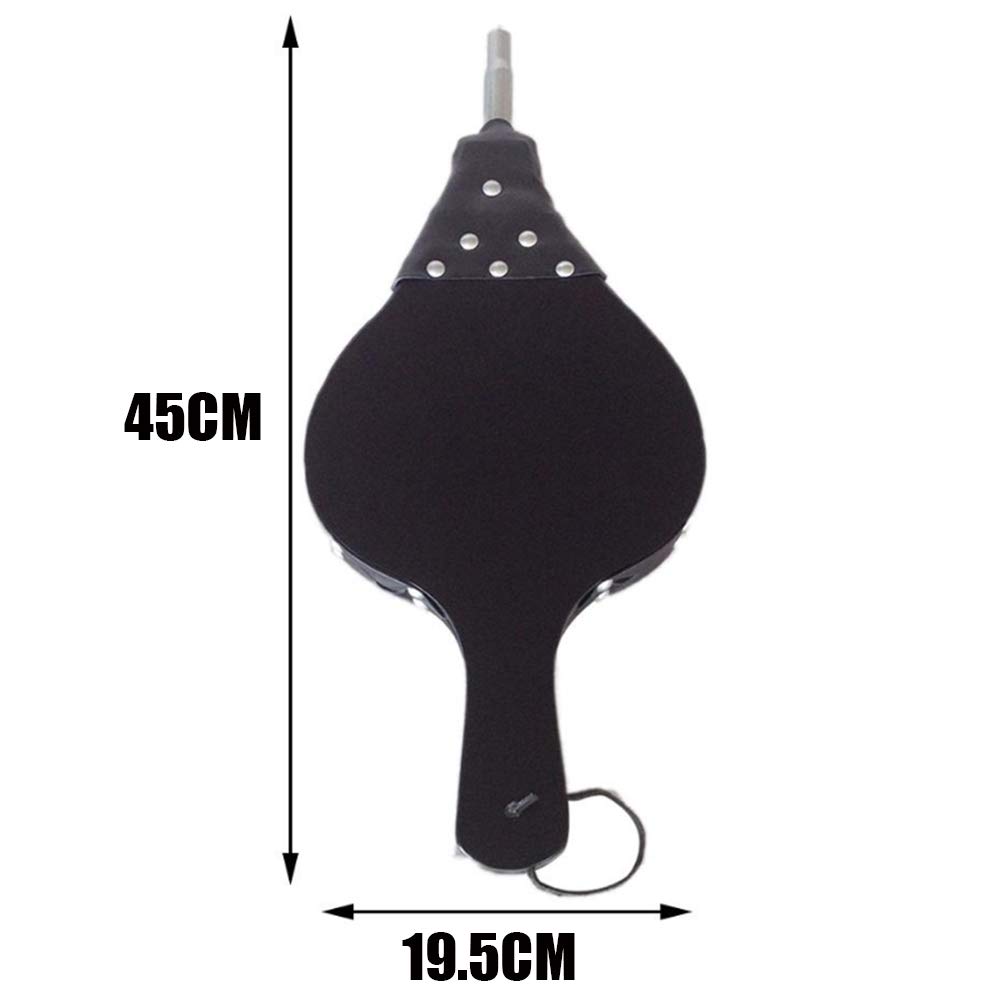 Soffietti da camino, Soffietto for camino, soffiatore d'aria in legno con cinghia for appendere, pompa a soffietto manuale for camino for barbecue da campeggio all'aperto