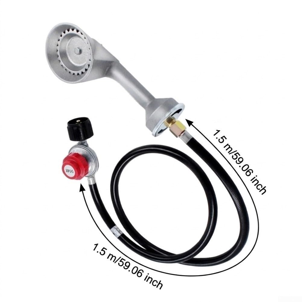 Gasbrenner für gusseisen 0-20 PSI Regelbar Propan Gasbrenner