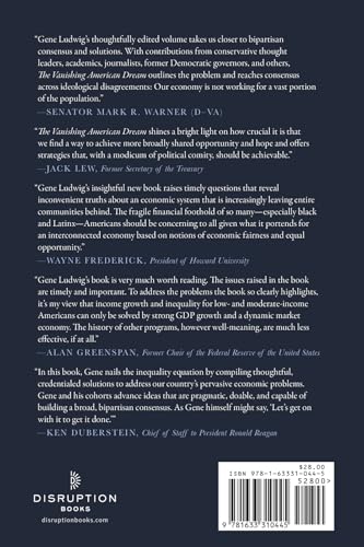 The Vanishing American Dream: A Frank Look at the Economic Realities Facing Middle- and Lower-Income Americans