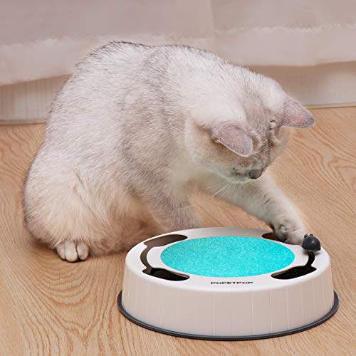 Electronic Mouse Cat Toy Interativo Pet Cat Teaser Hide and Seek Brinquedo de caça com mouse eletrôn