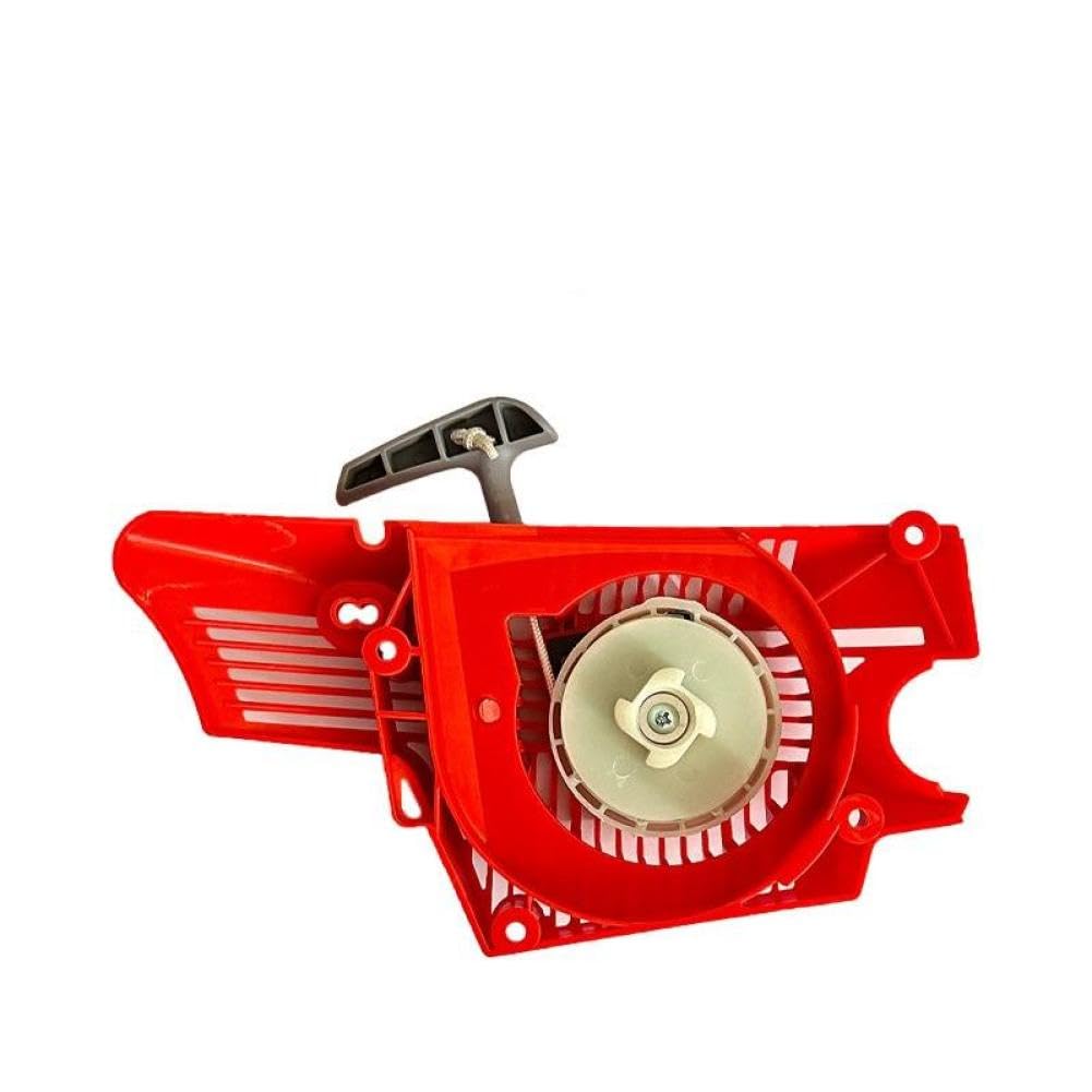 Arrancador de retroceso Compatible con GSH 510 GSH 560 MTH 5600 5800, cubierta de polea de arranque de sierra de cadena, mango de agarre de cuerda