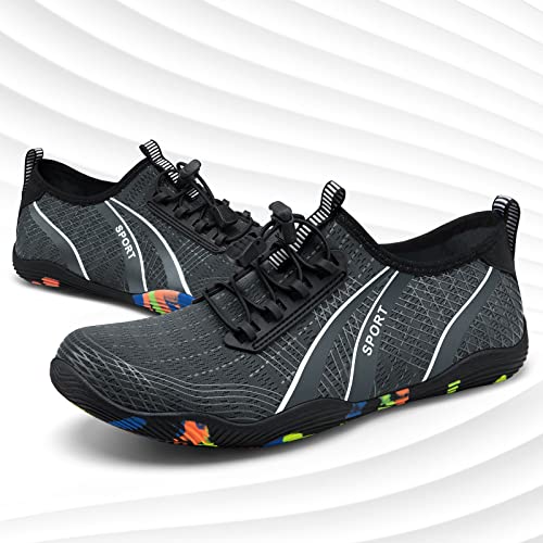 Image of ATHMILE Water Shoes for Men Women River Swim Beach Pool Adult Quick Dry