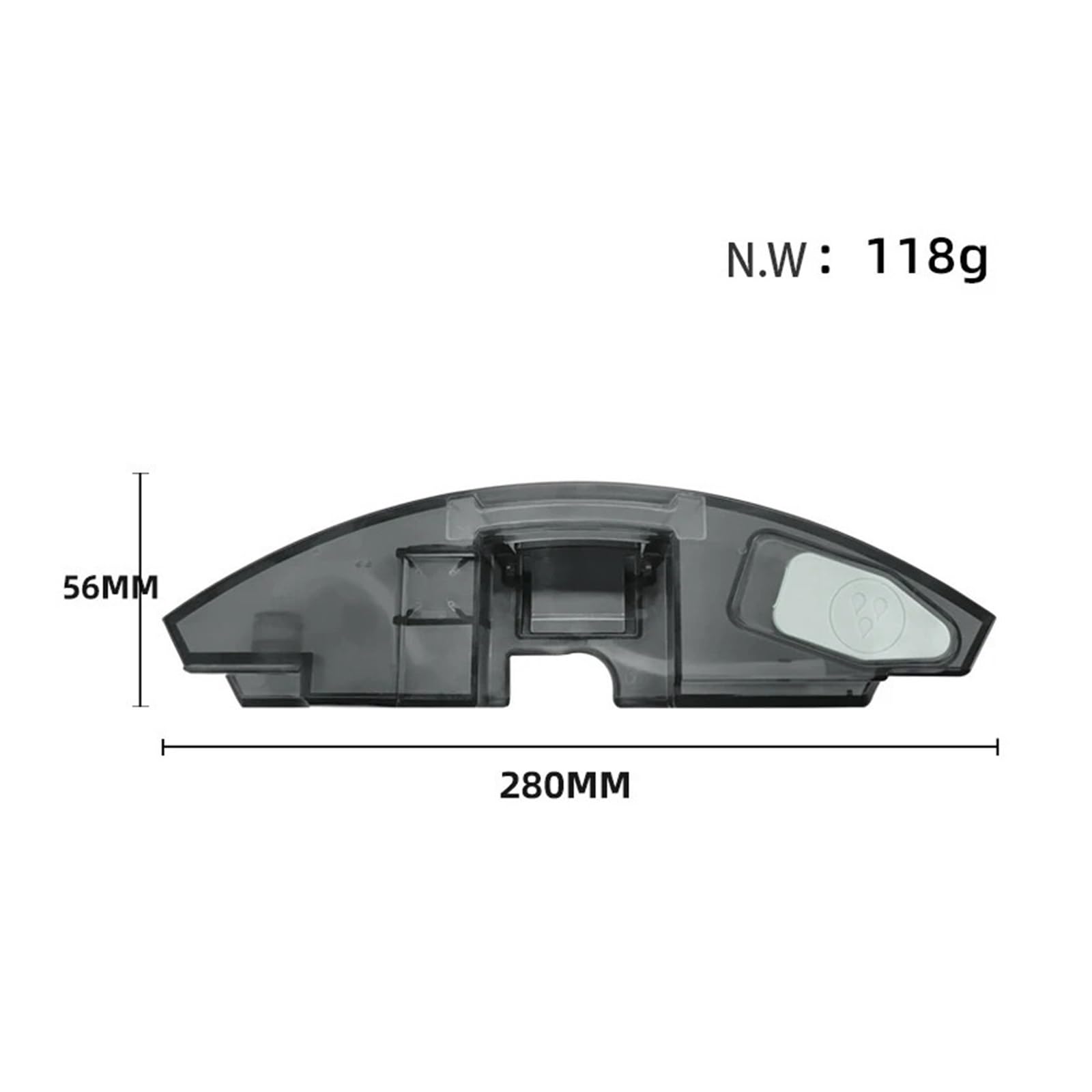 Compatible for Roborock G10 / G10 Pro / G10S / S7 / S7 Pro / S7S. Robot Vacuums Water Tank Mop Cloths Rag Spare Part Accessory(010)