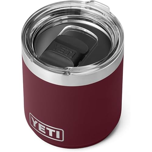 YETI Rambler 10 oz Stackable Lowball 2.0, Vacuum Insulated, Stainless Steel with MagSlider Lid