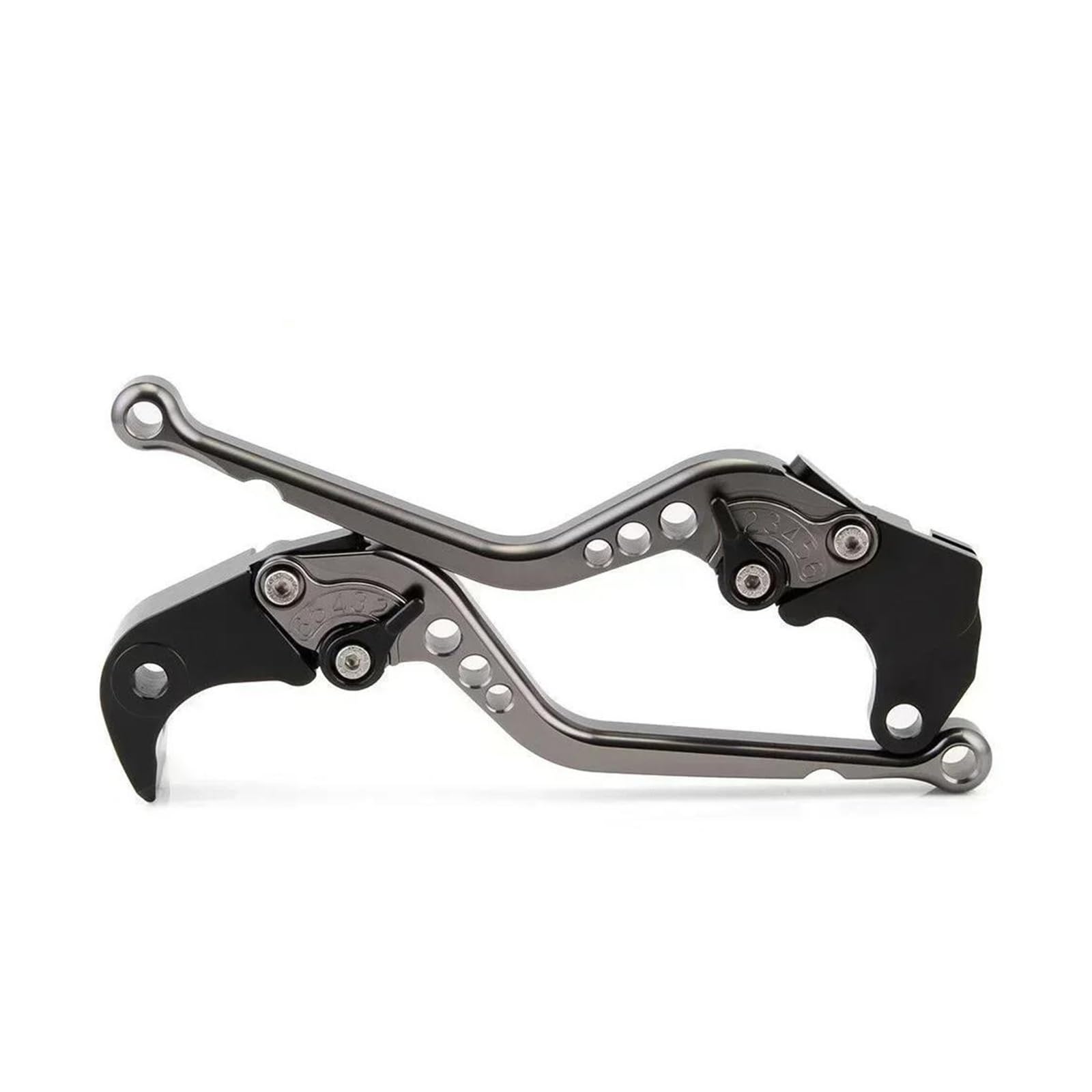 Lgldamuhx Q Handlebar Clutch Brake Lever For Yamaha For Yzf R6 For Yzf R1 R1m R1s 2015-2018 7 8 22Mm Motorcycle Adjustable Brake Clutch Levers(Q)