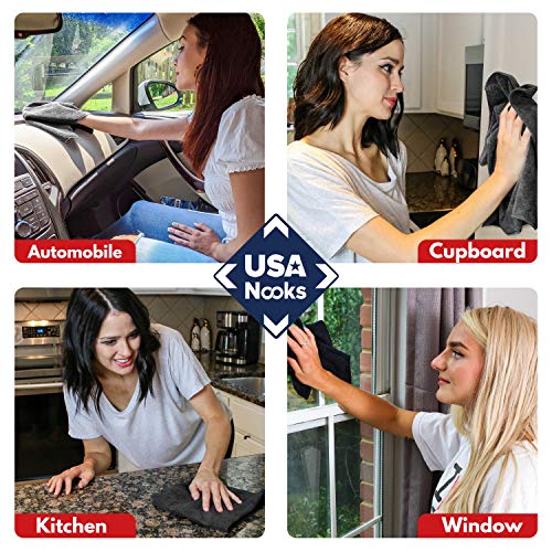 Microfiber Cleaning Cloth (Black)