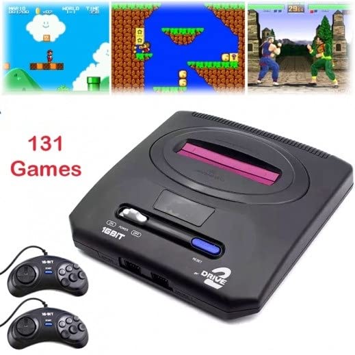 Exxelo 2 Drive Tv Video Game Console with 2 Game Controllers Unlimited Fun for Kids 1