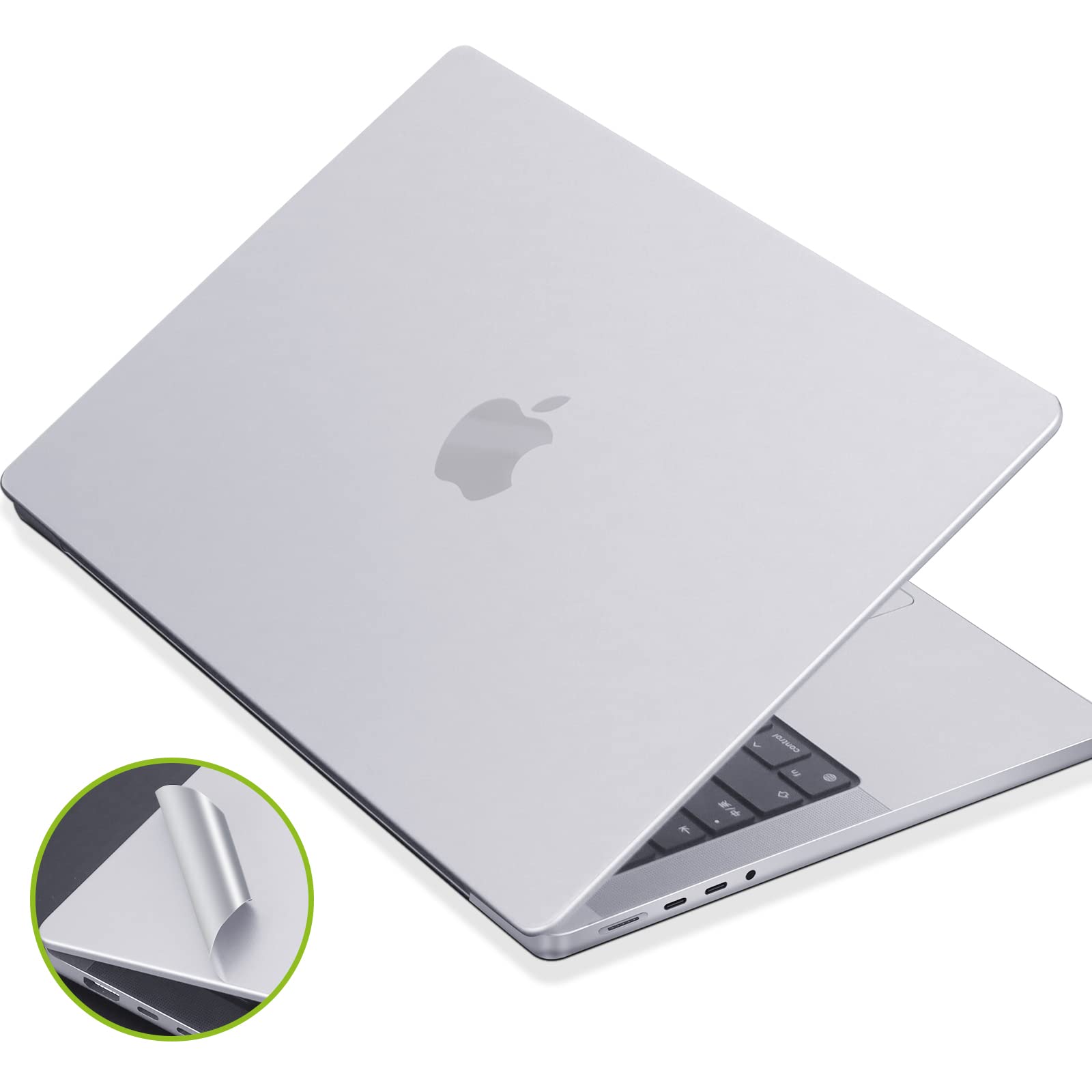 Skin Autocollant Argent Itsaskin Pour MacBook Pro 13 Pouces Retina Touch Bar - Modèles A1706, A1708, A1989, A3164, A3358