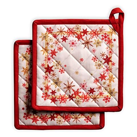 Maison d' Hermine Crystal Star Pot Holders Cover