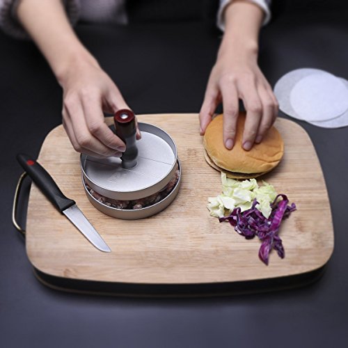 Apicallife Pressa per hamburger con manico