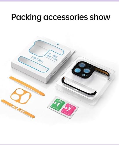 Miniatura 7 de Real Bare - Funda para teléfono sin marco diseñada para iPhone 12 Pro, protector de lente de cámara, almohadilla de esquina de TPU a prueba de