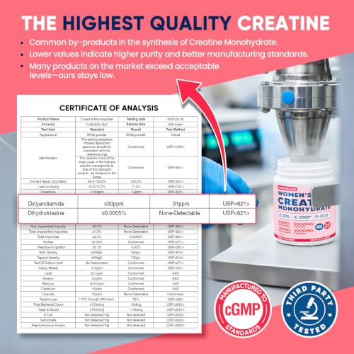 Image of 18 in 1 Creatine for Women with Collagen & Creatine Monohydrate 10.58 OZ | With Collagen, Myo & D-Chiro Inositol, Electrolytes & Vitamins for Strength, Recovery & Skin Support, Sugar Free