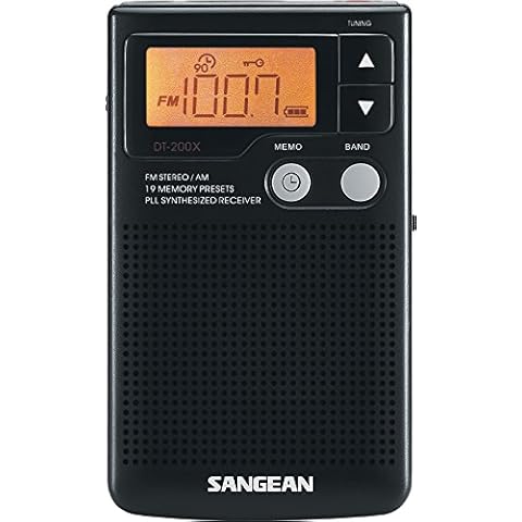 Sangean DT-200X FM-Stereo/AM Digital Tuning Pocket Radio Cover