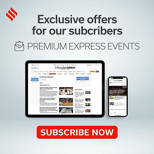Image of Indian Express Subscription with access to daily premium stories | Ad-lite | Exclusive Newsletters | Email delivery of Subscription within 24 Hours