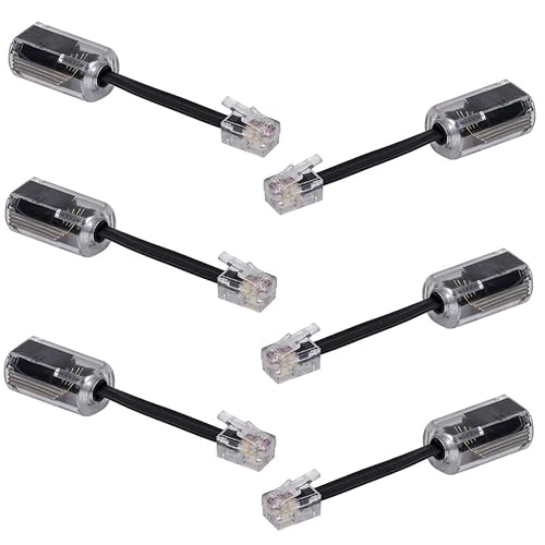 YIENFBEV Desenredador de cable telefónico, desenredador de cable telefónico, paquete de 6 cables giratorios de 360 grados, cable giratorio para disponible en Yaxa Venezuela